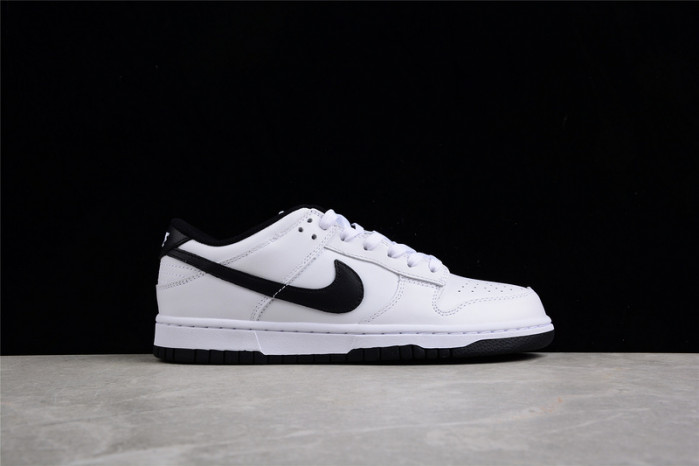nike dunk low white and black dd1503-113
