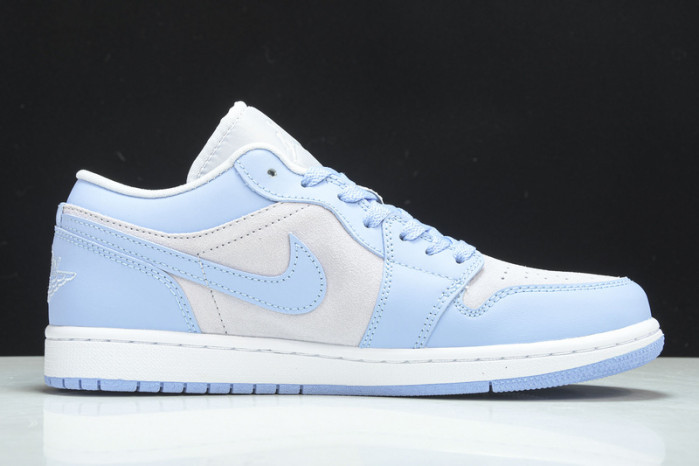 air jordan 1 low university blue wmns dc0774-050