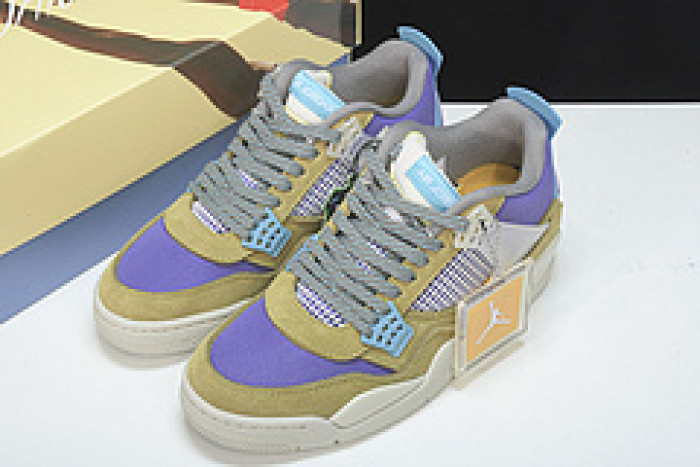 union air jordan 4 desert moss taupe haze dj5718-300