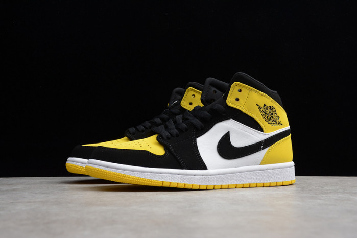 air jordan 1 yellow toe black white 852542 071