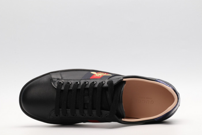 gi ace embroidered low-top sneaker 043001