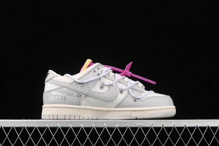 of nike dunk low 03 of 50 ow dm1602-118