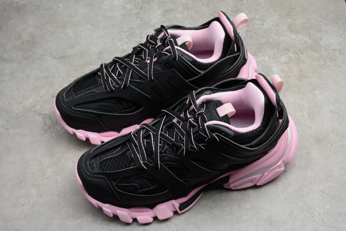(led) bl track trainers sneaker black pink 10605