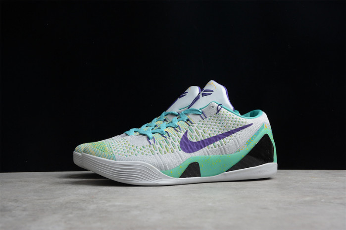 nike kobe ix grey green 630487-005