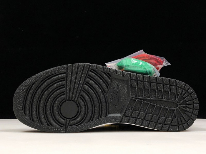 jordan 1 retro high solefly art basel black av3905-038