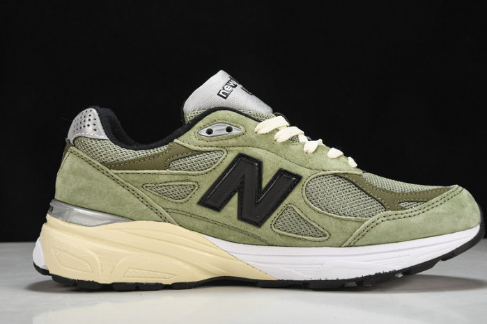jjjjound x new balance 990v3 “olive” m990jd3