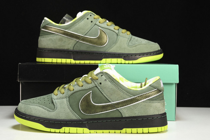 nike sb dunk low concepts green lobster (regular box) bv1310-337
