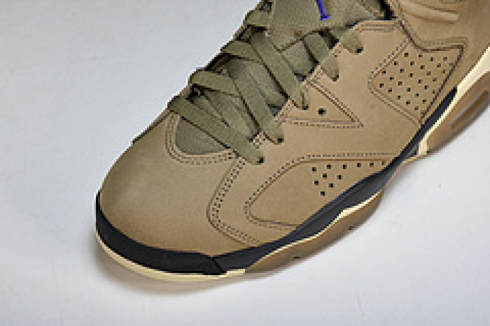 air jordan 6 retro gore-tex brown kelp fd1643-300