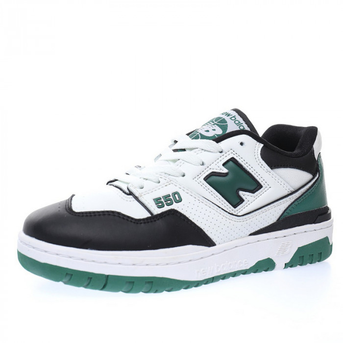 new balance 550 white green black bb550le1