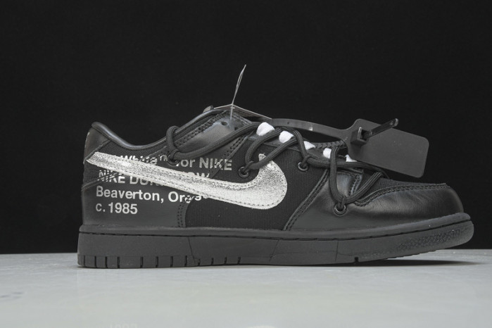 of x nike dunk low black dm1602-001