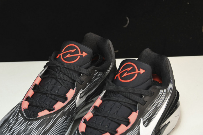 nike zoom gt cut 2 black bright crimson dj6013-001