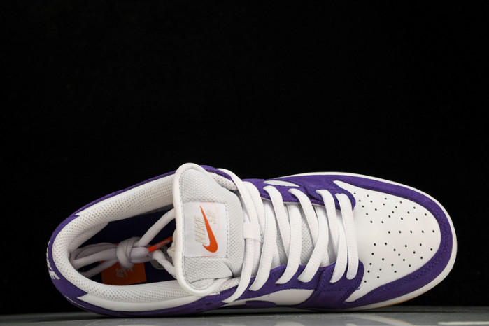 nike sb dunk low pro iso orange label court purple dv5464-500