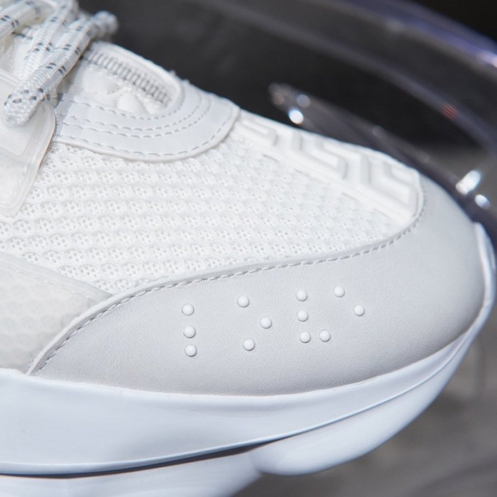 vse chain reaction white sneaker