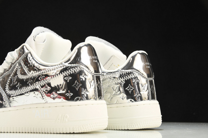 nike air force 1 low by virgil abloh metallic 1a9ver