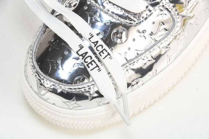 nike air force 1 low by virgil abloh metallic 1a9ver