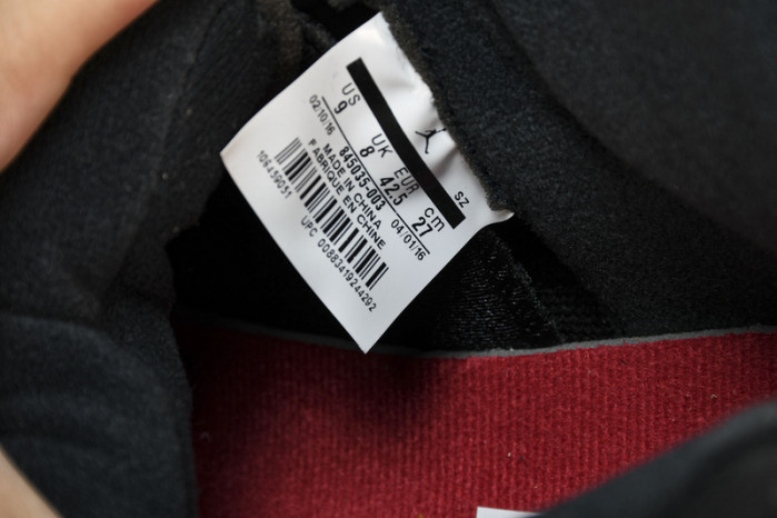 air jordan 5 black metallic (2016) 845035-003