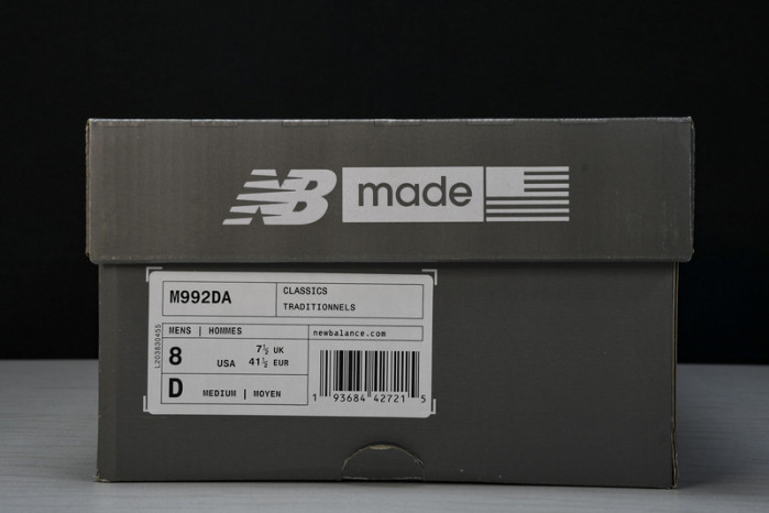 new balance 992 white neon cyan m992da