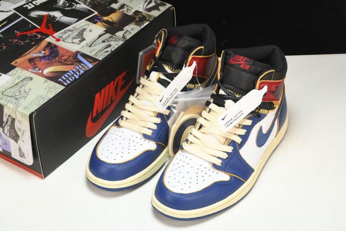 air jordan 1 retro hi nrg/un "union" - air jordan - bv1300-146