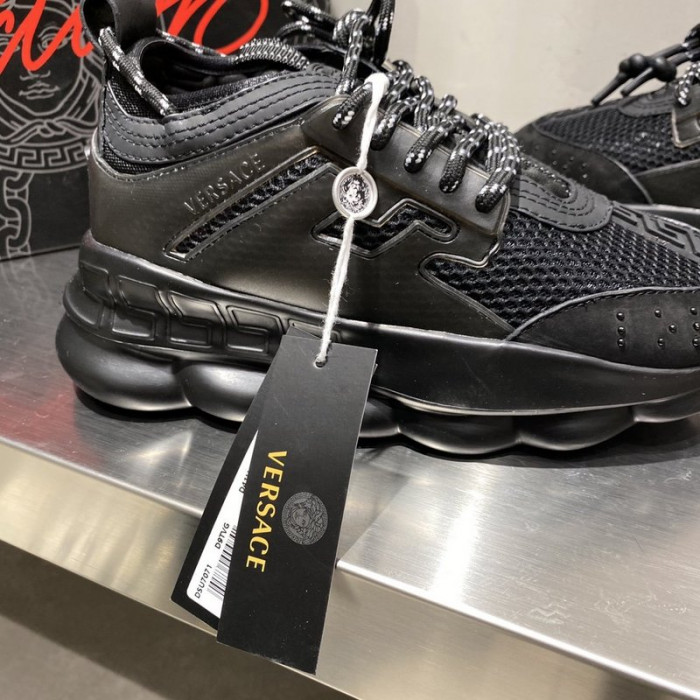 vse chain reaction black sneaker