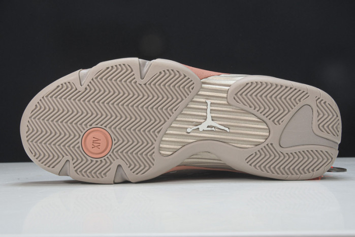 clot x air jordan 14 low sepia stone dc9857-200