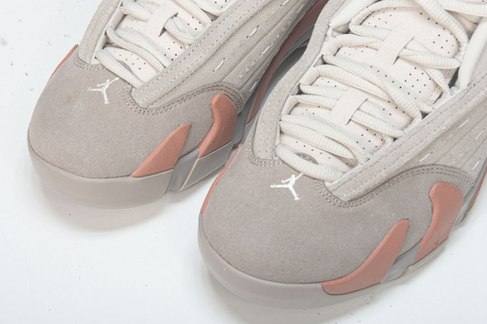 clot x air jordan 14 low sepia stone dc9857-200
