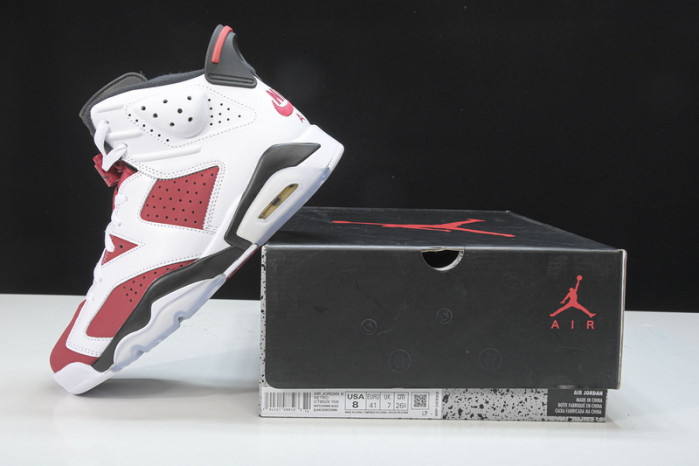 air jordan 6 carmine (2021) ct8529-106