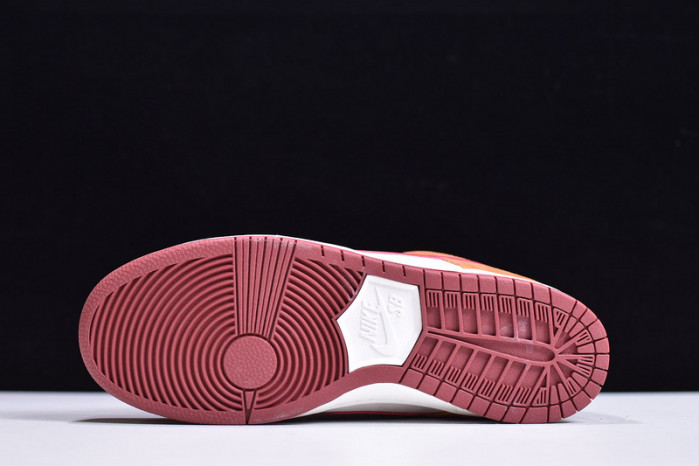 nike sb dunk low pro dark russet cedar bq6817-202