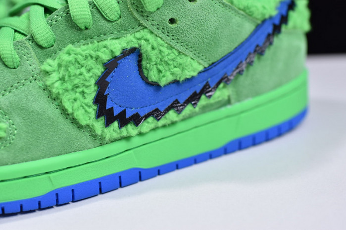 nike sb dunk low grateful dead bears green - cj5378-300