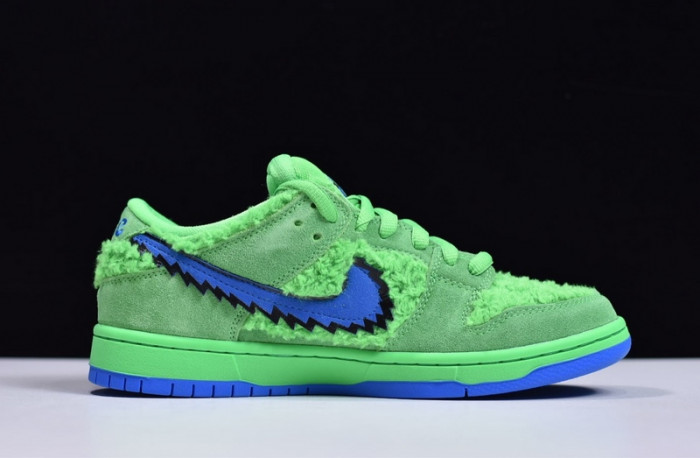 nike sb dunk low grateful dead bears green - cj5378-300