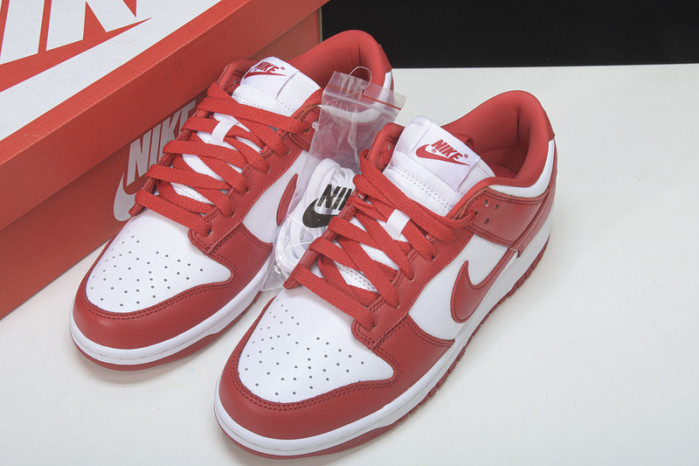 nike dunk low sp “university red” cu1727-100