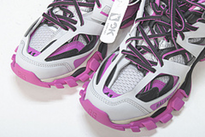 (led) bl track trainers sneaker black pink 062309