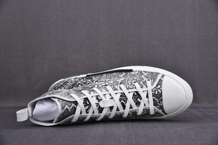 dr b23 high-top sneakers