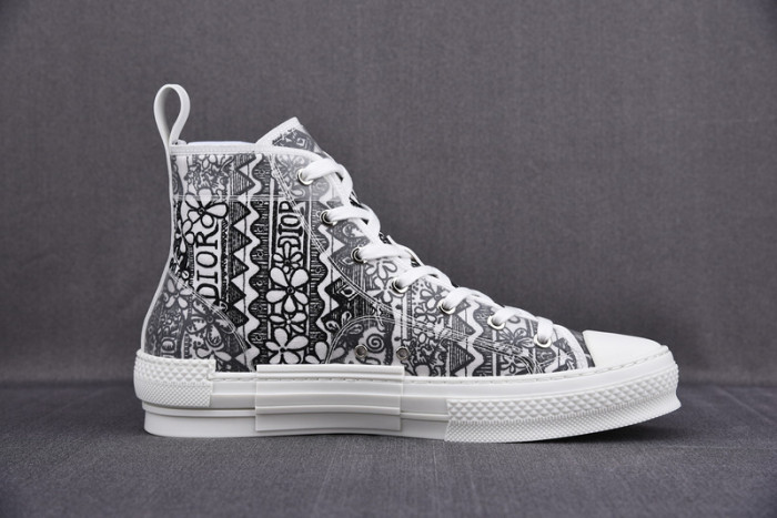 dr b23 high-top sneakers