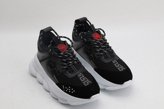 vse chain reaction black sneaker
