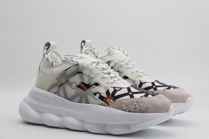 vse chain reaction white sneaker