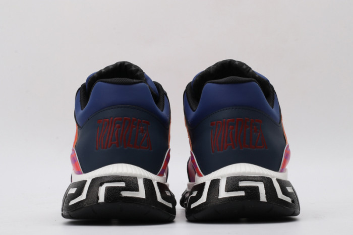 vse chain reaction orange sneaker