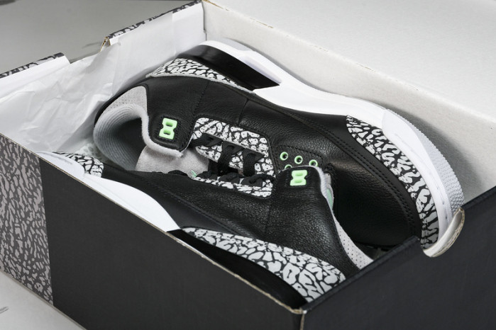 air jordan 3 “green glow” ct8532-031
