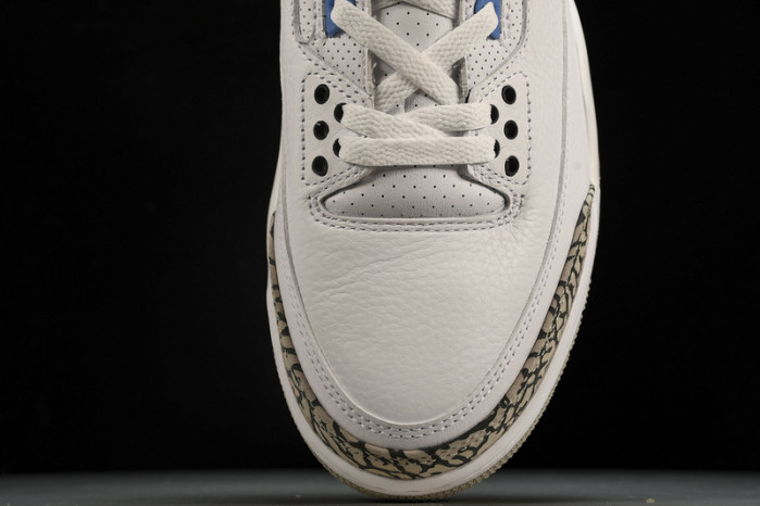 air jordan 3 retro “unc” white ct8532-104