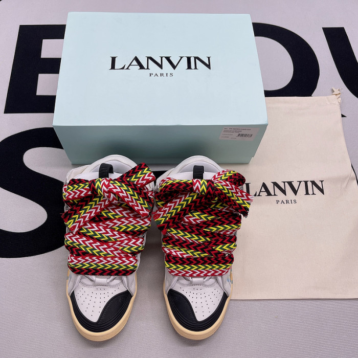 lanvin curb sneaker