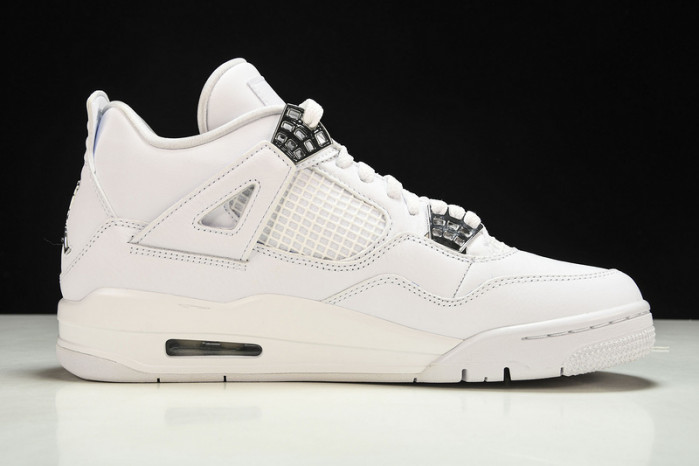 air jordan 4 retro “pure money” white mens 308497-100