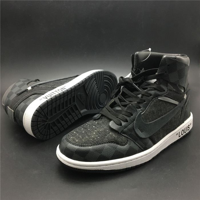 ot x air jordan 1 customs mens - aq0818-2021