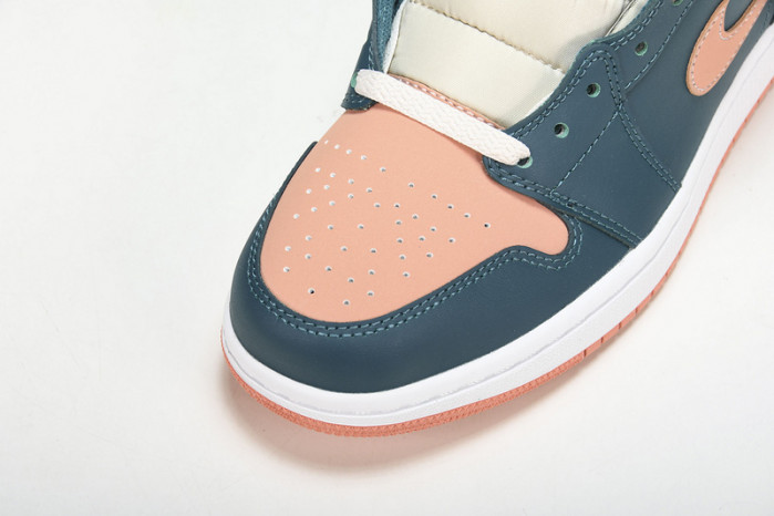 jordan 1 mid dark teal green bq6472-308