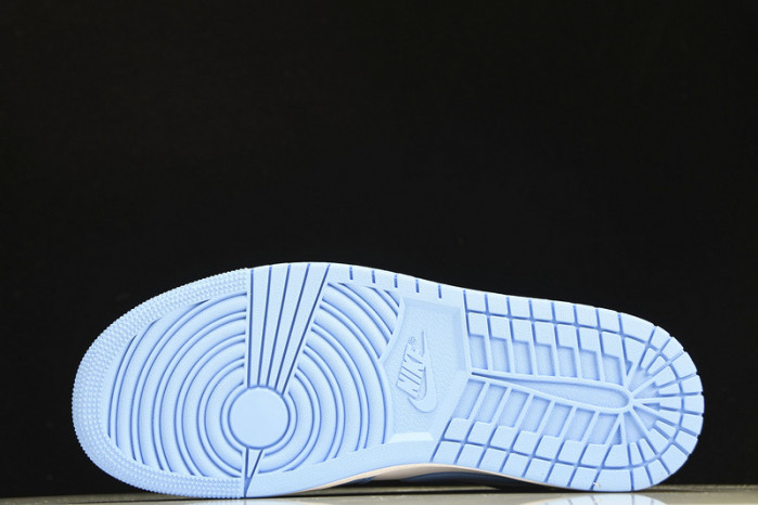 nike air jordan 1 mid university blue grey dx9276-100