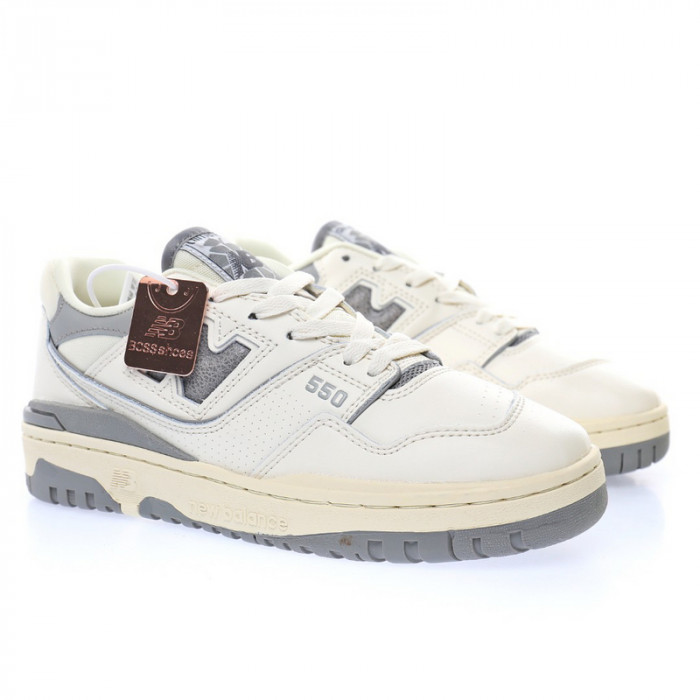 new balance 550 aime leon dore white grey bb550ale