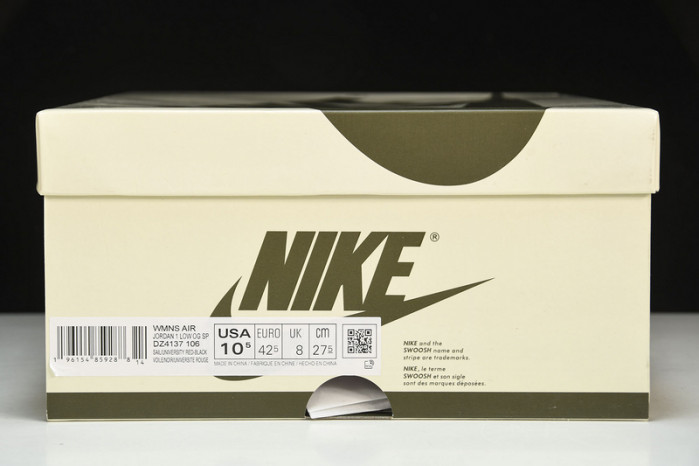 travis scott x air jordan 1 low og olive dz4137-106