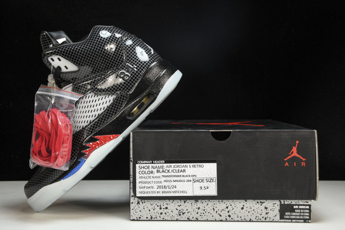 air jordan 5 retro "transformers - black ops" 2212071
