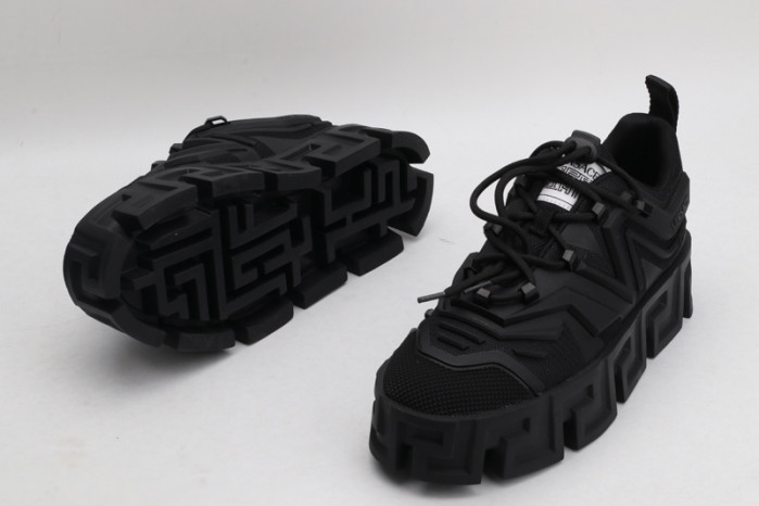 vse chain reaction black sneaker