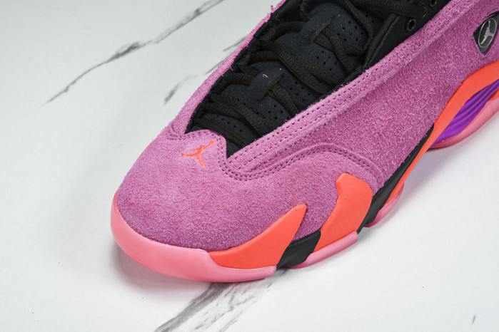 jordan 14 retro low shocking pink (w) dh4121-600