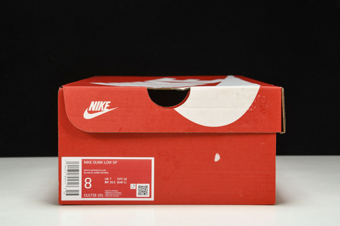 nike dunk low syracuse - cu1726-101