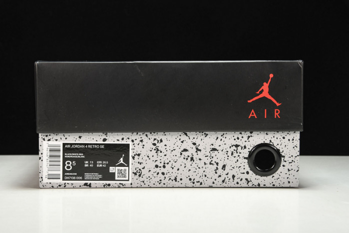 air jordan 4 “black canvas” dh7138-006